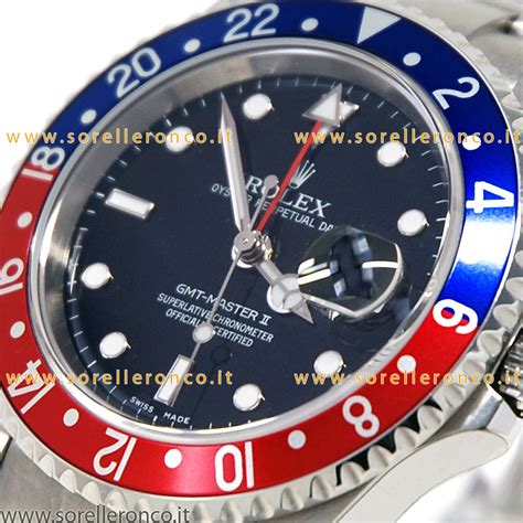 rolex gmt master nuovo rosso e bluprezzo|rolex gmt master ii.